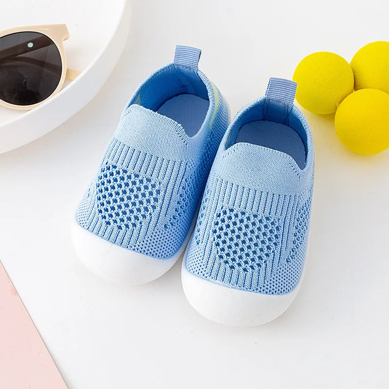 Children Shoes Casual Breathable Candy Colors Infant Baby Girls Boys Kids Mesh Sneakers Soft Sole Comfortable Non-Slip кроссовки